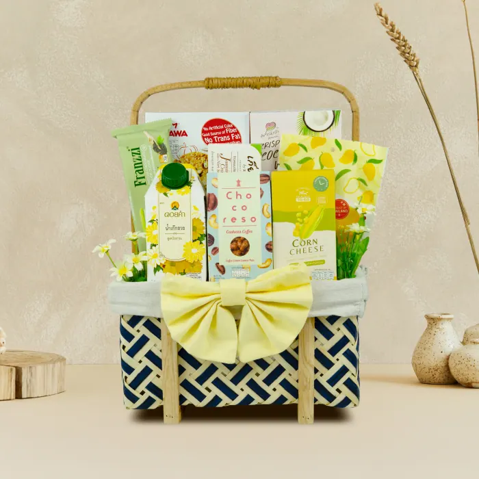 BUTTER BLUE BASKET