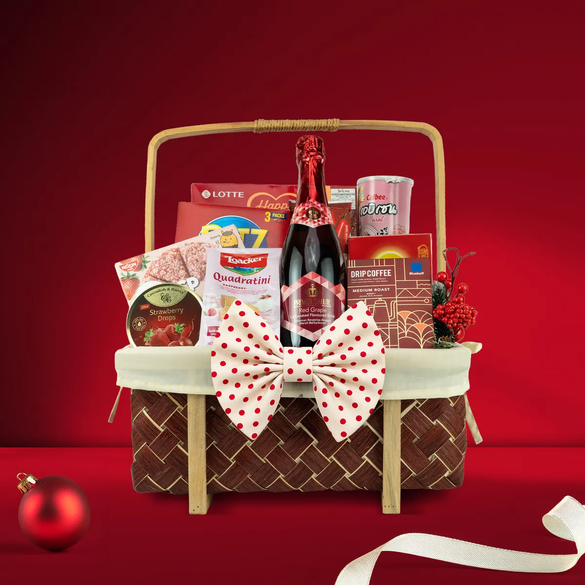 Festive Grandeur Basket
